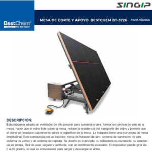 Mesa de corte y apoyo singip